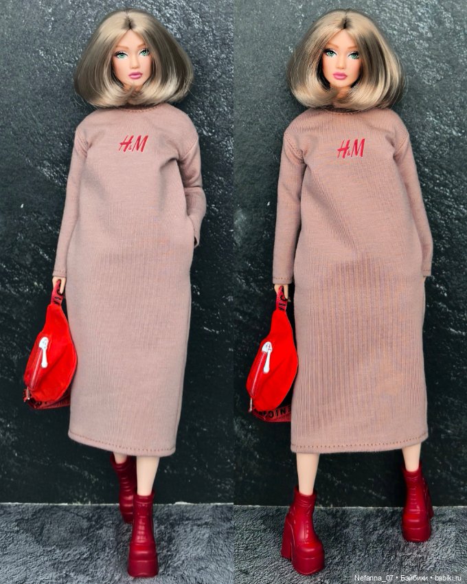 Платье для пышки Барби — Одежда для кукол