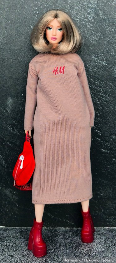 Платье для пышки Барби — Одежда для кукол (фото 3)