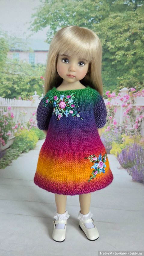 Платье для любимых кукол — Одежда для кукол (фото 2)