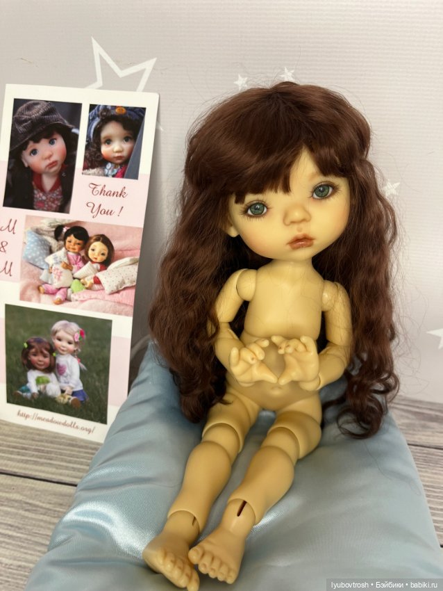 Sissi dumplings от Meadowdolls в цвете sunkissed (фото 2)