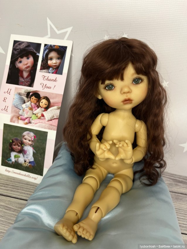 Sissi dumplings от Meadowdolls в цвете sunkissed