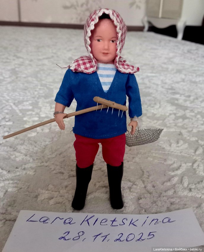 Кукла из пластика. Petitcollin Франция (фото 7)