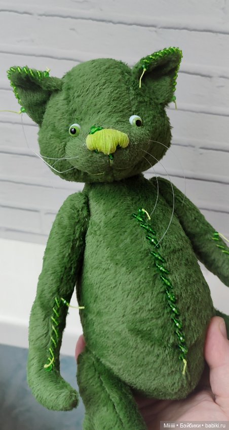 Новогодний Чердачный котик в стиле Тедди (фото 3)