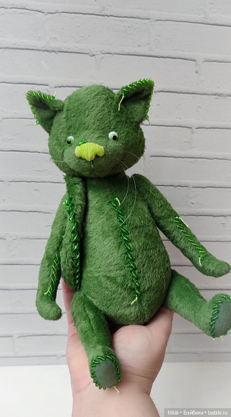 Новогодний Чердачный котик в стиле Тедди