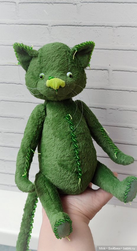 Новогодний Чердачный котик в стиле Тедди (фото 2)