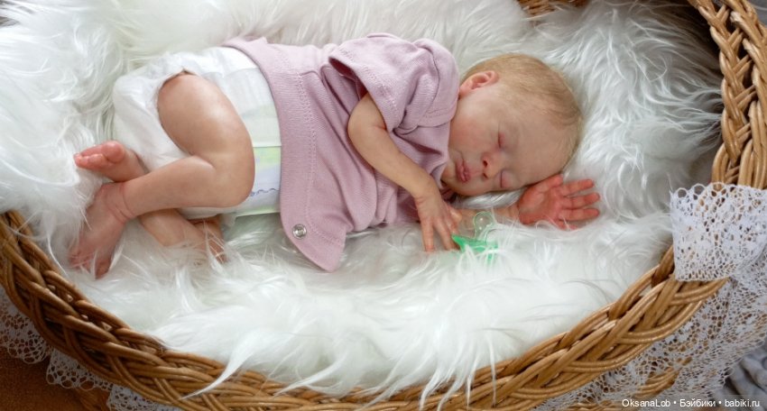 Трогательная кроха Майя — Куклы реборн (фото 3)