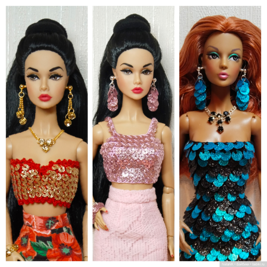 Ювелирная бижутерия для Барби, Fashion Royalty, Poppy Parker, Mizi, Xian (фото 7)