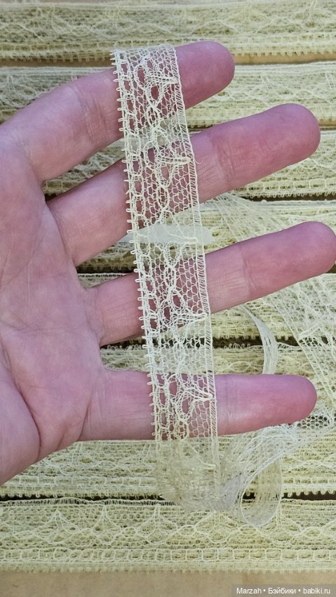 Антикварное кружево, для шитья нарядов антикварных и авторских кукол (фото 2)