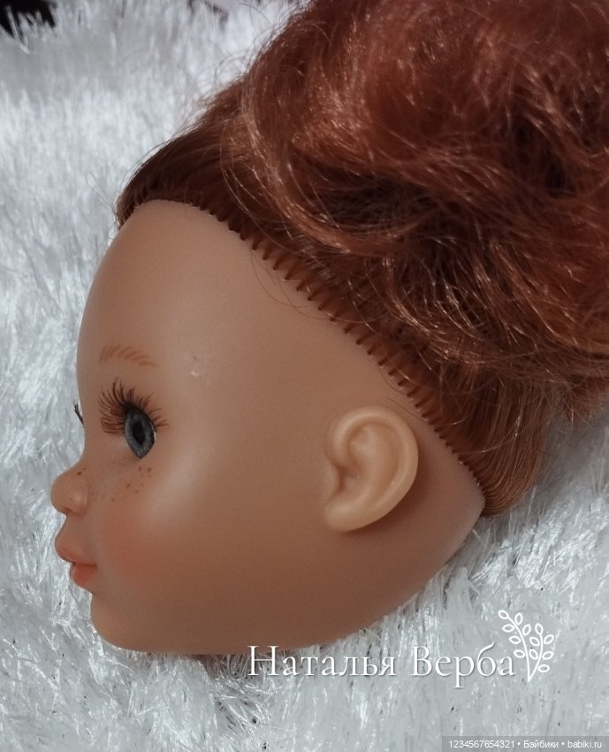 Голова Евы Berjuan — Тела и головы для кукол (фото 7)