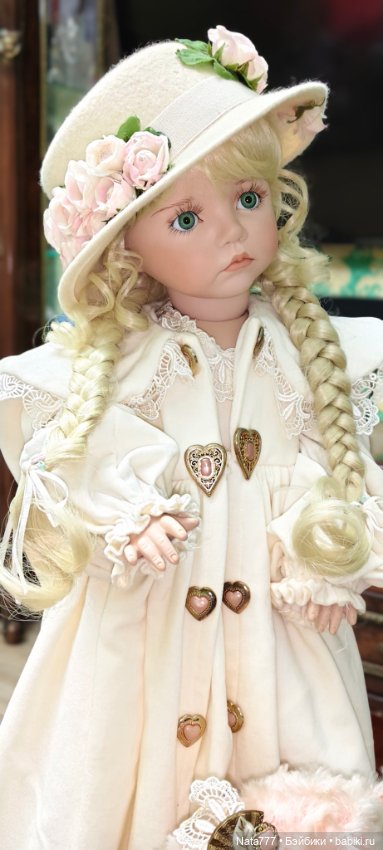 Linda Rick фарфоравая кукла 60 см (РЕДКОСТЬ) (фото 3)
