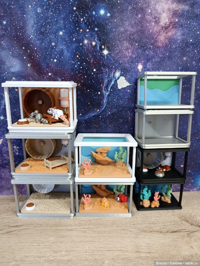 Контейнеры, аквариумы, терариумы для микрозверей (фото 2)