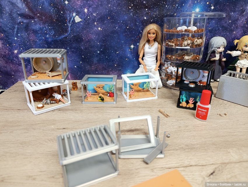 Контейнеры, аквариумы, терариумы для микрозверей (фото 6)