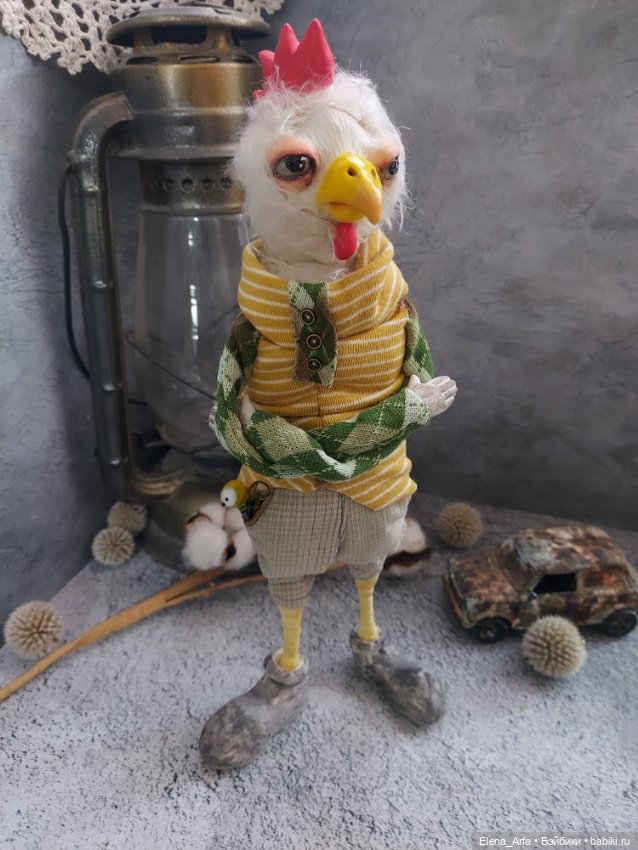 Петух — Авторские игрушки (фото 6)