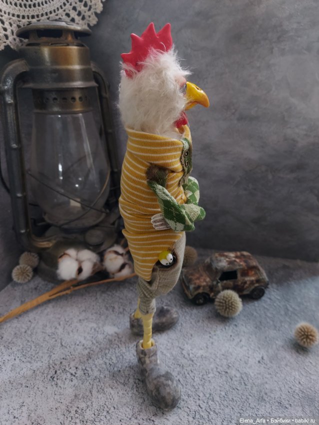 Петух — Авторские игрушки (фото 5)