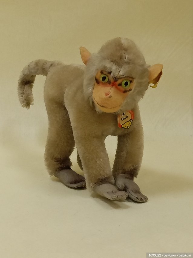 Обезьянка "Coco" Steiff — Винтажные куклы и игрушки детства