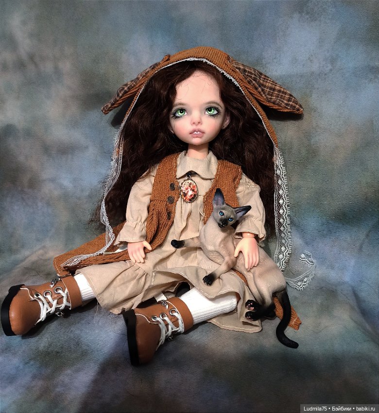 Зоя( Зойка,Зайка) — Авторские куклы (фото 4)