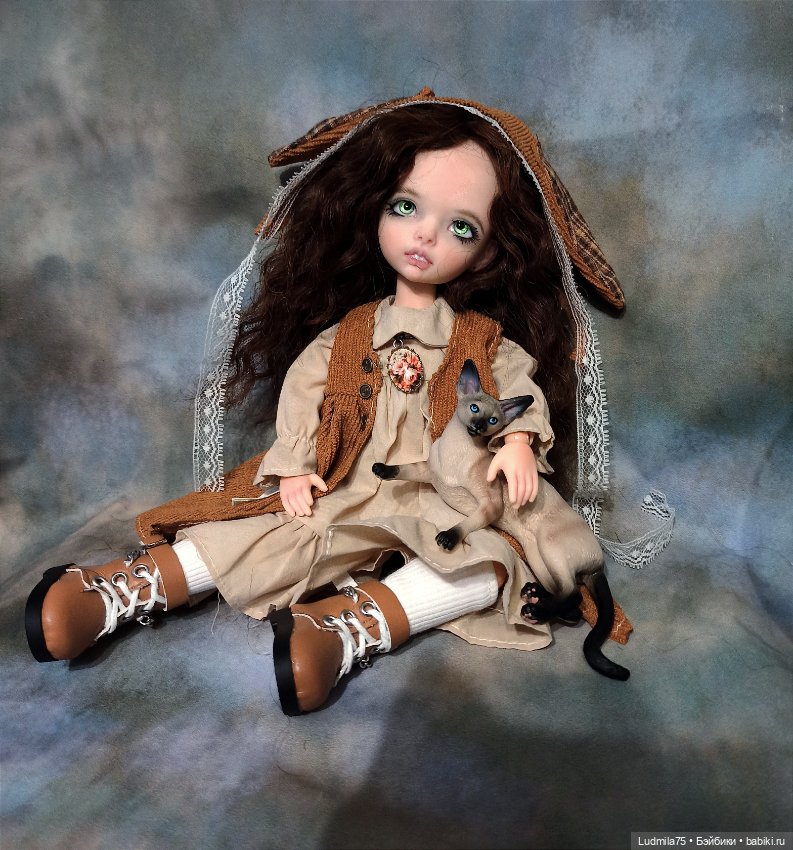 Зоя( Зойка,Зайка) — Авторские куклы (фото 3)
