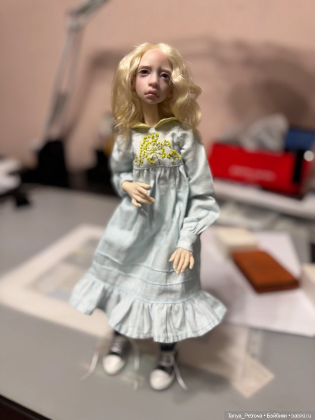 Настя автор Л. Снуль — Авторские куклы BJD (фото 2)