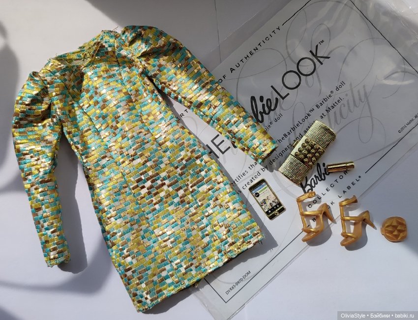 Аутфит Barbiе Look Меtаlliс Mini Dоll
