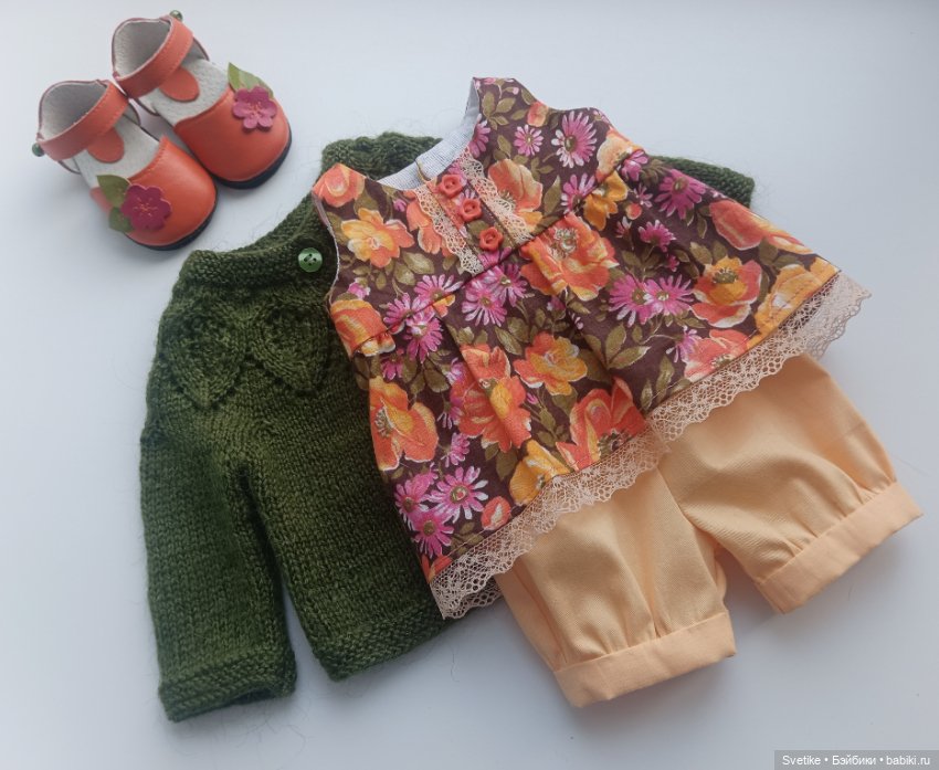 Комплект одежды с обувью "Зелëный" (фото 8)