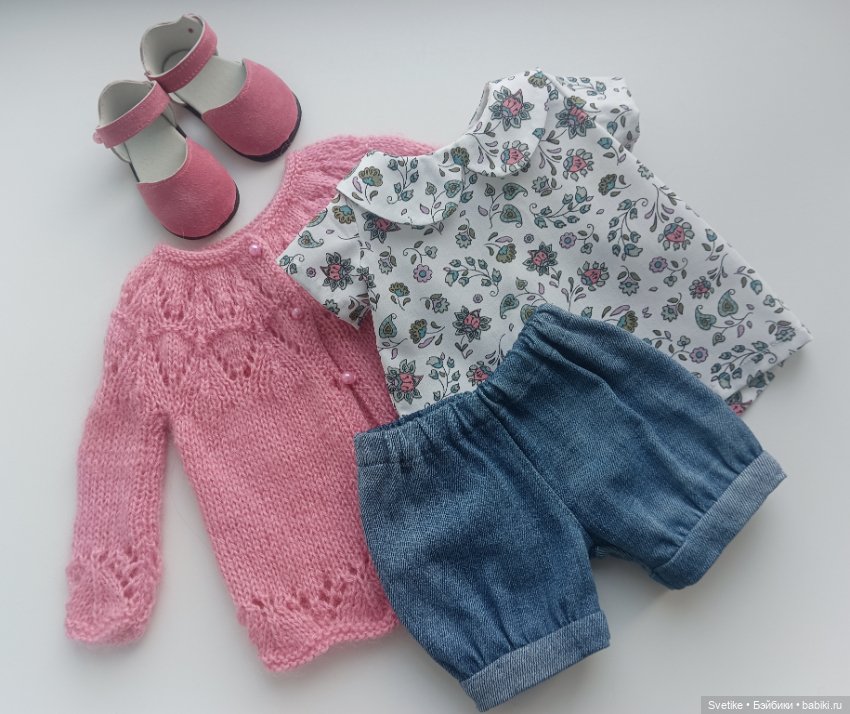 Комплект одежды с обувью "Розовый" (фото 8)