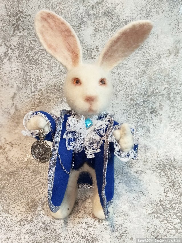 Белый Кролик — Авторские игрушки