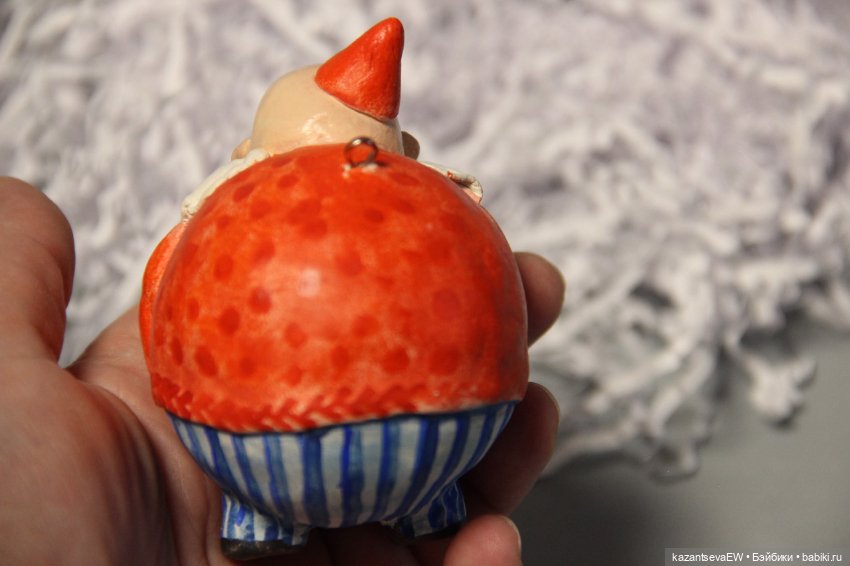 Клоун 2 — Авторские игрушки (фото 3)