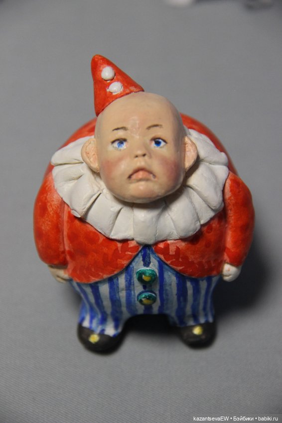 Клоун 2 — Авторские игрушки (фото 5)