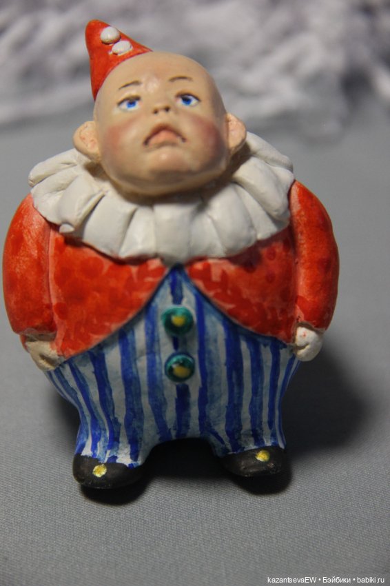 Клоун 2 — Авторские игрушки (фото 2)