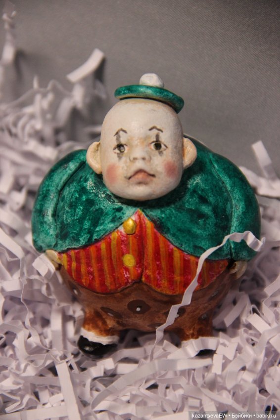 Клоун — Авторские игрушки