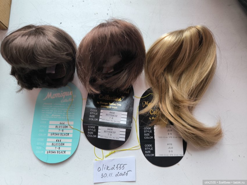 Парики Моник размер 7-8, 8-9 (фото 8)