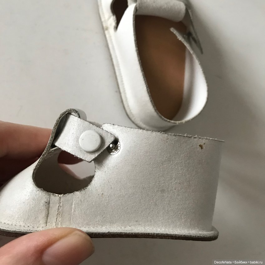 Винтажные туфли для больших кукол (фото 3)