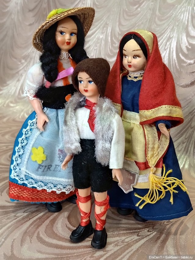 Пять винтажных кукол одним лотом (фото 6)