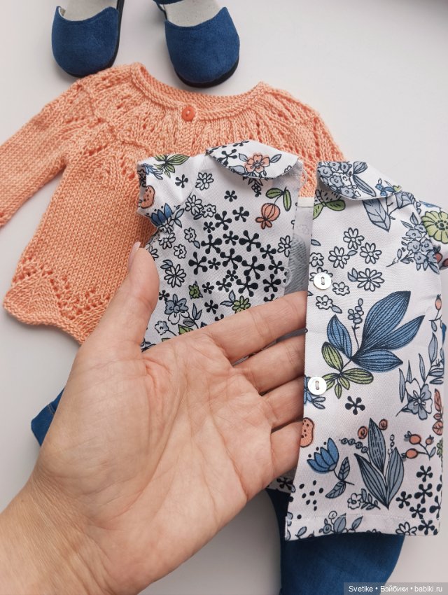 Комплект одежды с обувью "Синий" (фото 7)