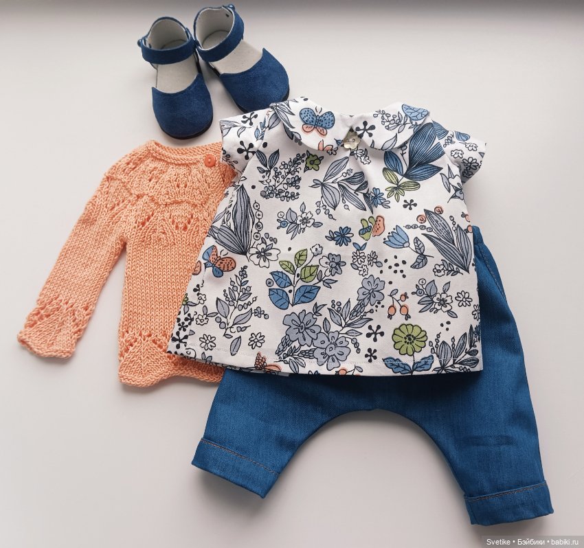 Комплект одежды с обувью "Синий" (фото 8)