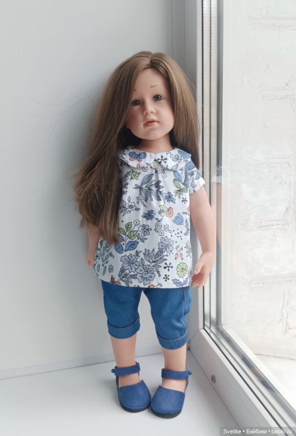 Комплект одежды с обувью "Синий"