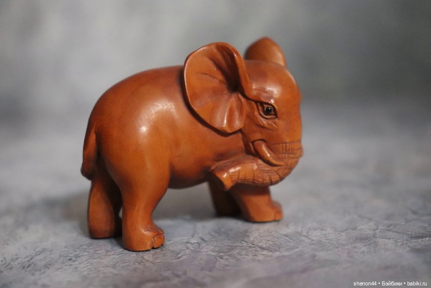 Нэцкэ "Слон". Винтаж, более 50 лет