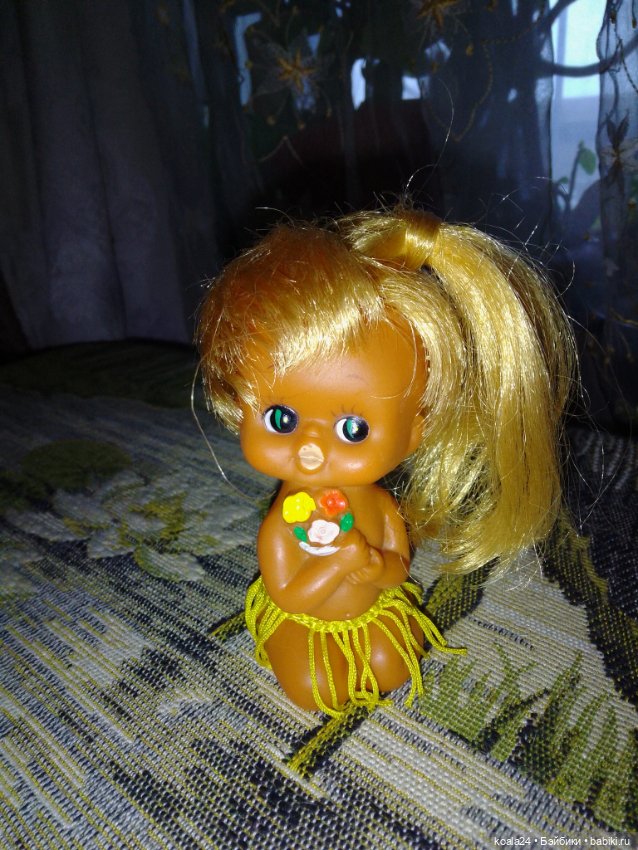 Кукла Пляжница Япония — Винтажные куклы и игрушки детства