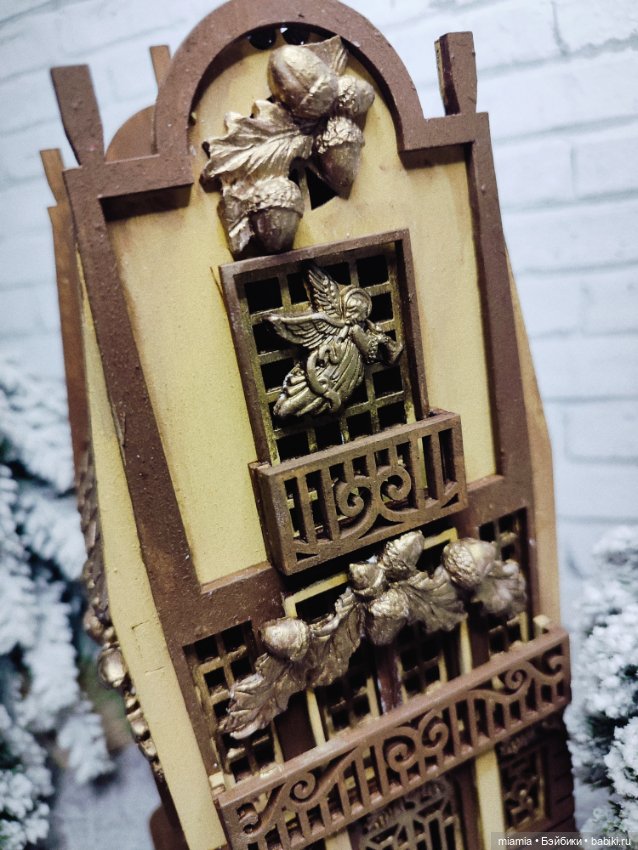 Новогодние интерьерные домики (фото 5)