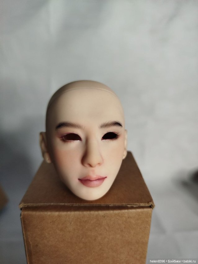 Голова красивого корейца с мейком, МСД, материал ПУ литье (фото 3)