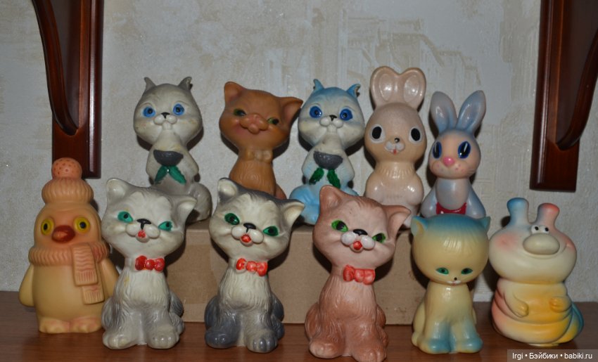 Винтажные советские резиновые игрушки,разные,много