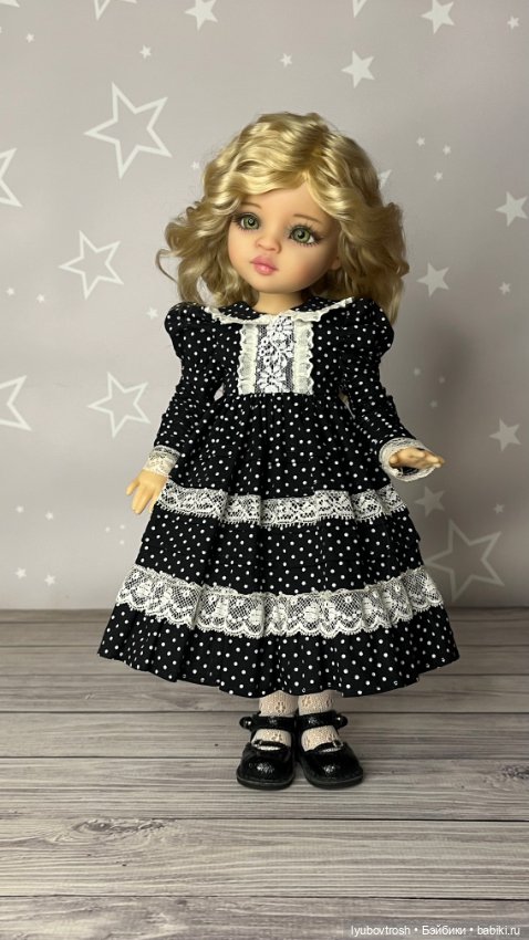 Одежда для кукол: Паола Рейна, руби ред , Little darling (фото 4)
