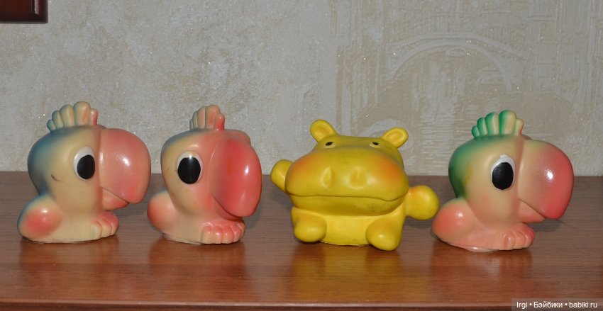 Винтажные советские резиновые игрушки,разные,много