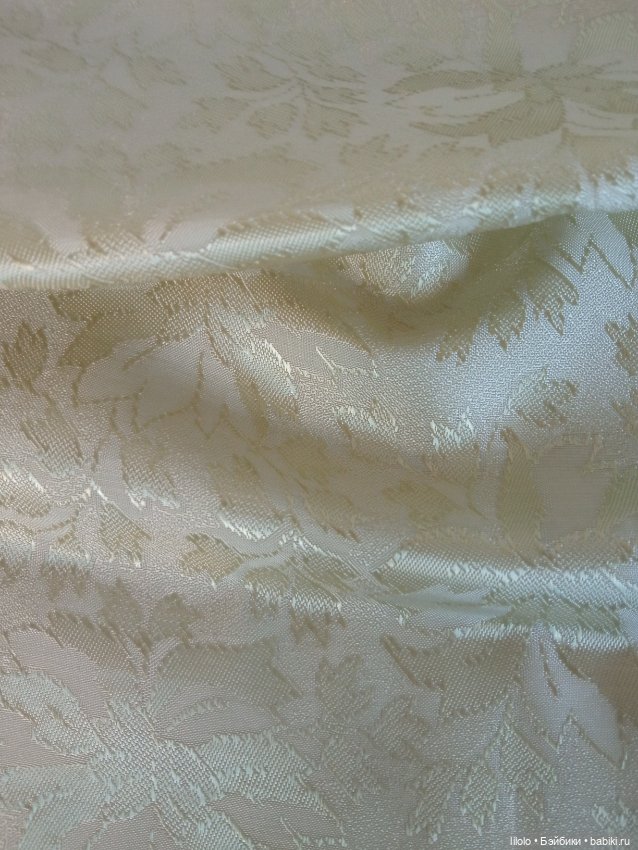 Отрезик ткани для кукольного рукоделия