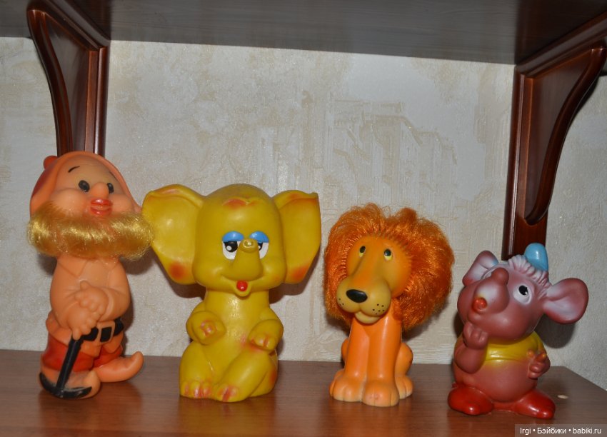 Винтажные советские резиновые игрушки,разные,много