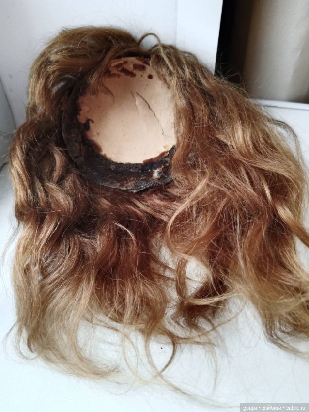 Антикварный парик для куклы (фото 2)