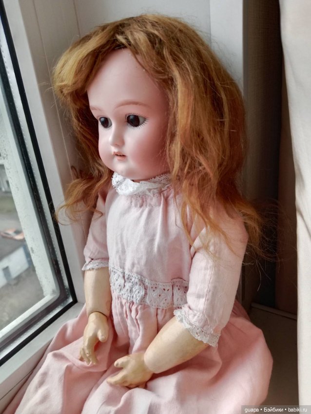 Антикварный парик для куклы (фото 4)