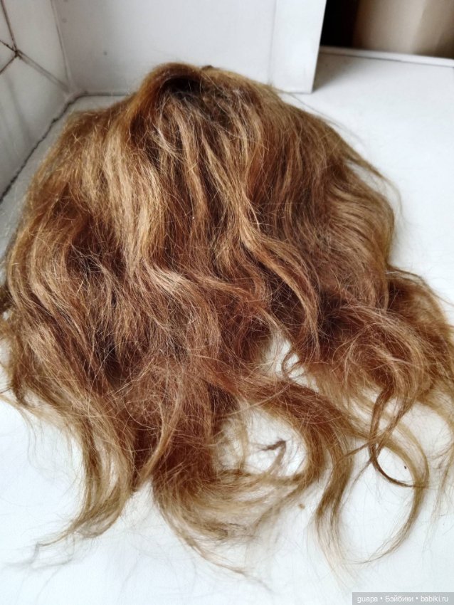 Антикварный парик для куклы (фото 3)