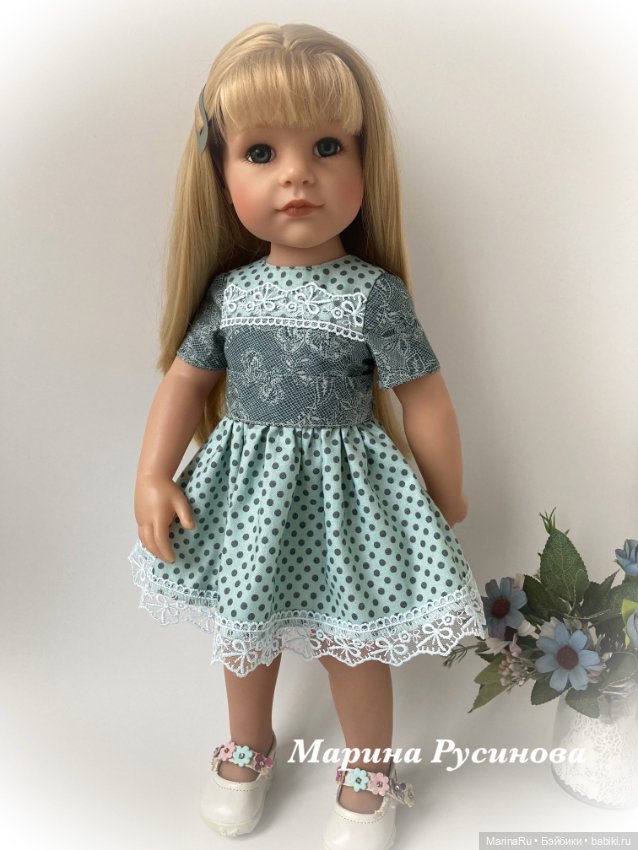 Платье для куклы Готц — Одежда для кукол