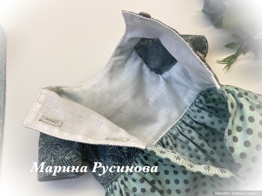 Платье для куклы Готц — Одежда для кукол (фото 7)